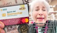 Abuelita de 75 años llora de felicidad porque puede comprar lo que quiera con su pensión.