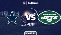 New York Jets y Dallas Cowboys chocan en la Semana 2 de la NFL