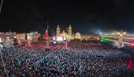 190 mil personas asistieron al Zócalo, afirma jefe de Gobierno.