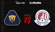 Pumas vs Atlético San Luis | Jornada 8 Apertura 2023 liga MX