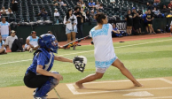 Las Amazonas de Yaxunah jugaron en el Chase Field