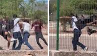 Detienen a cuatro jóvenes tras agredir a otro estudiante con arma blanca │ VIDEO