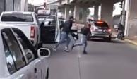 Captan presunto asalto en calles del Estado de México.