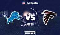 Detroit Lions vs Atlanta Falcons | Semana 3 NFL