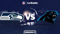 Carolina Panthers y Seattle Seahawks chocan en la Semana 3 de la NFL
