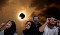 El eclipse solar será visto en los estados del sur en México.
