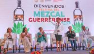 Evelyn Salgado inaugura la segunda edición del Festival del Mezcal Guerrerense.