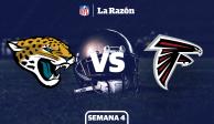 Jacksonville Jaguars vs Atlanta Falcons | NFL Semana 4