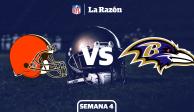 Cleveland Browns vs Baltimore Ravens | NFL Semana 4