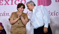 Gobernadora Delfina Gómez Álvarez agradece el apoyo del Gobierno federal para programas sociales en el Estado de México.