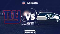 Giants vs Seahawks, Semana 4 de la NFL