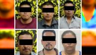 Detenidos y señalados por las autoridades de Chiapas.