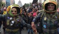Marcha zombie en la CDMX