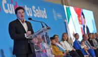 Anuncia el gobernador Samuel García que la próxima semana se pondrá en marcha la construcción del nuevo Hospital Infantil.