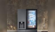 La compañía surcoreana presentó en México su nueva línea de refrigeradores LG InstaView Door-In-Door.