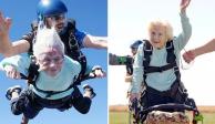 Dorothy Hoffner, abuelita de 104 años que se lanzó de un paracaídas para romper un Records Guinness, murió mientras dormía el lunes 9 de octubre.