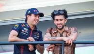 Checo Pérez y Bad Bunny conviven en una carrera de la F1