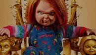Así luce el terrorífico muñeco Chucky.