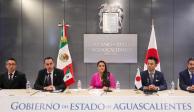 Tere Jiménez anuncia expansión de empresa japonesa en Aguascalientes.