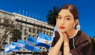 Ángela Aguilar asegura que ella no tiene la culpa de sus raíces argentinas.