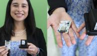 Alumna de la UTA diseña tarjeta inteligente que mide la calidad del aire en los hogares