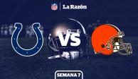Indianapolis Colts vs Cleveland Browns | NFL Semana 7