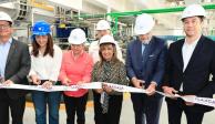 Lorena Cuéllar inaugura ampliación y remodelación de planta Bayer Tlaxcala.