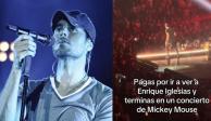 Se burlan de Enrique Iglesias por cantar con voz de Mickey Mouse