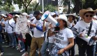 Trabajadores del PJF se manifestaron el pasado martes, en la Ciudad de México.