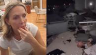 Érika Zaba muestra cómo Otis destruyó su departamento en Acapulco (VIDEO)