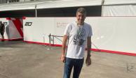 Arturo Elías Ayub acudió al Autódromo Hermanos Rodríguez para apoyar a Checo Pérez en el Gran Premio de México 2023.