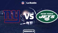 New York Giants vs New York Jets | Semana 8 NFL