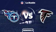 Tennessee Titans vs Atlanta Falcons | Semana 8 NFL