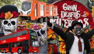 Este sábado será el Gran Desfile de Día de Muertos en la CDMX; sal con tiempo.