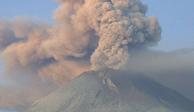 Prevén caída de ceniza del volcán Popocatépetl en CDMX.