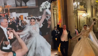 Así fue la boda de Alexis Ayala y Cinthia Aparicio en la Basílica de Guadalupe (VIDEOS)