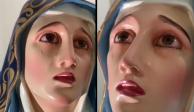 ¿Es un milagro? Virgen de los Dolores en El Chanal, Colima, llora lágrimas de verdad.
