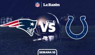 New England Patriots vs Indianapolis Colts | Semana 10 NFL