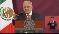 El Presidente de México este miércoles en conferencia de prensa.