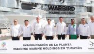 Mauricio Vila inaugura planta de manufactura de Warbird Marine Holdingsn.