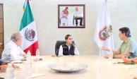 La Gobernadora Evelyn Salgado se reunió con directivos del Abierto Mexicano de Tenis.