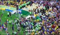 Brasil vs Argentina: Policías brasileños golpean brutalmente a fanáticos argentinos en el Maracaná, se suspende el juego (video)