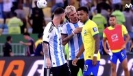 Lionel Messi y Rodrygo se dijeron de todo previo al Brasil vs Argentina en Maracaná.