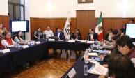 Sesión del Concejo de Tlalpan, encabezado por la alcaldesa Alfa González, el pasado 12 de noviembre.