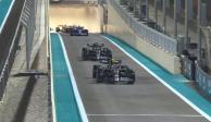 Una acción del Gran Premio de Abu Dabi de F1