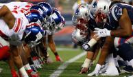 New York Giants y New England Patriots se miden en la NFL