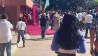 Maestros de CETEG mantienen protesta en CRIT de Guerrero previo a visita de AMLO.