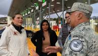 Marina del Pila promueve coordinación con Gobierno de México para agilizar cruces fronterizos.