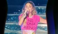 Anahí invadió de melancolía a las mexicanas al lanzar fuerte mensaje de lucha social en pleno concierto de RBD