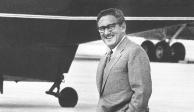 Henry Kissinger en una base aérea en Washington el 19 agosto de 1972
